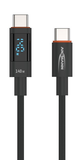 USB-Kabel LED Display Type C / Type C - Ansmann | Bellalite USB-Kabel LED Display Type C / Type C - Ansmann | Bellalite