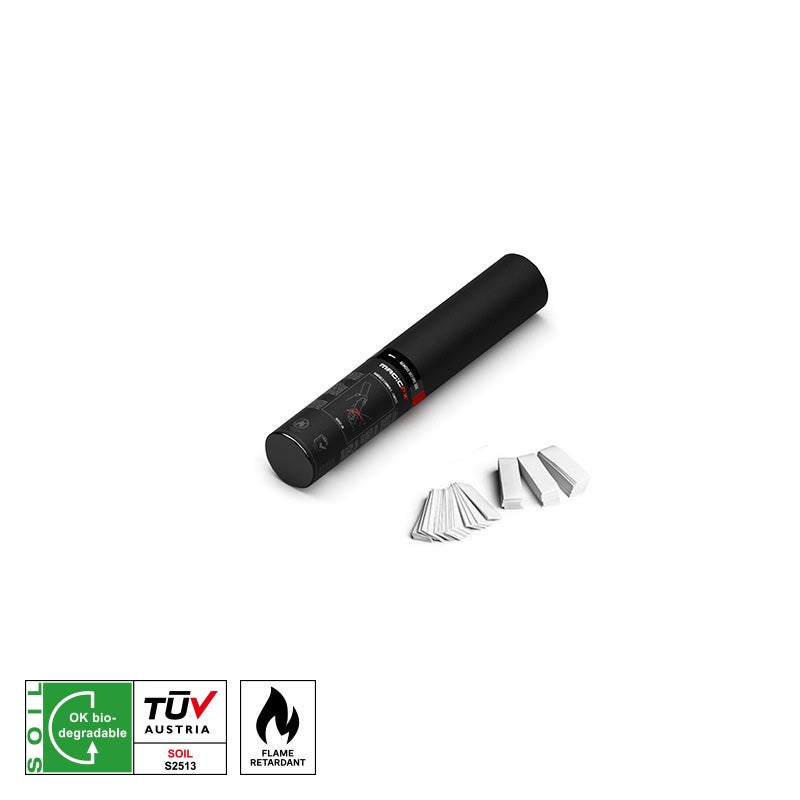 MAGICFX® Handheld Confetti Cannon 28cm White - MagicFX | Bellalite