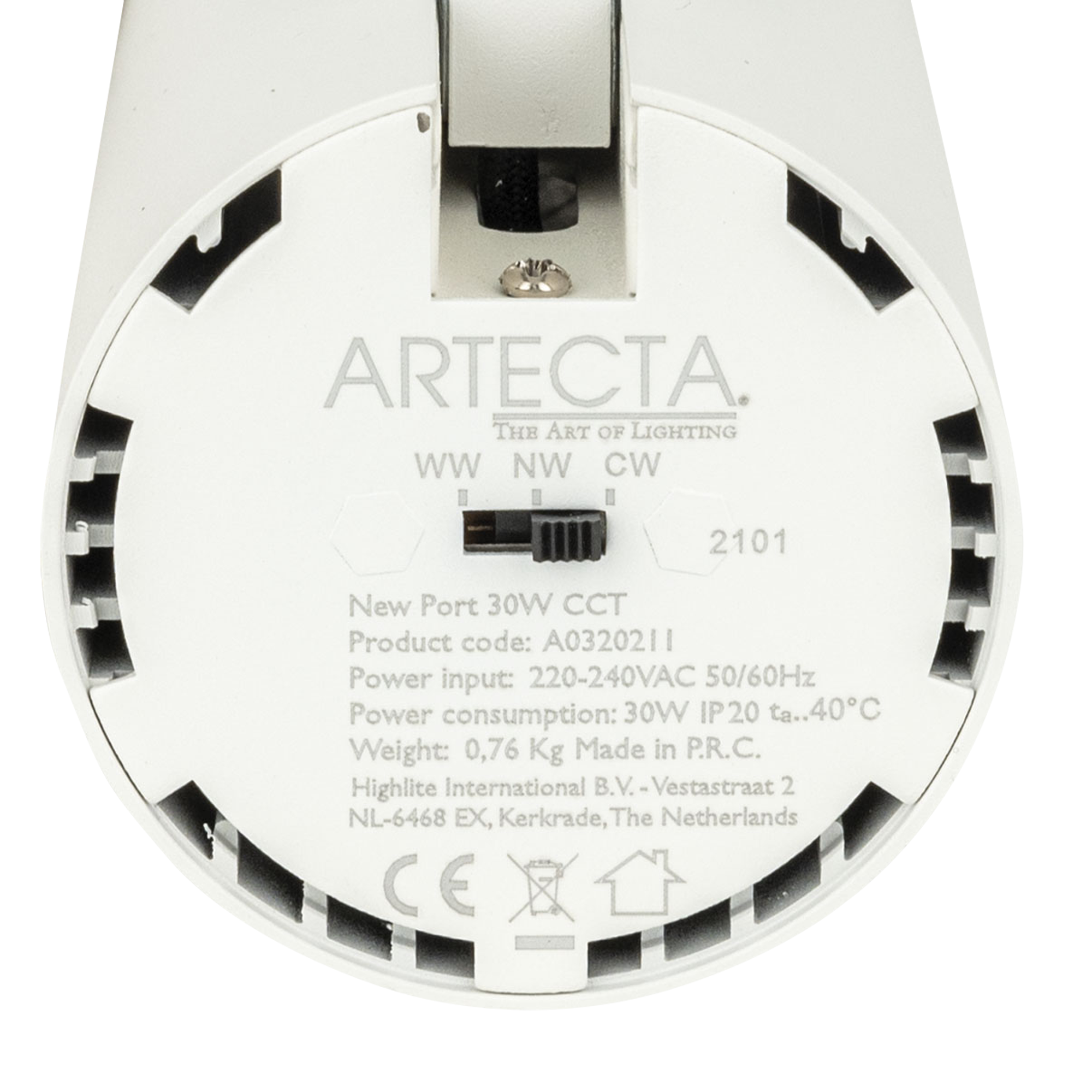New Port 30W CCT 38°  Vit - Artecta | Bellalite