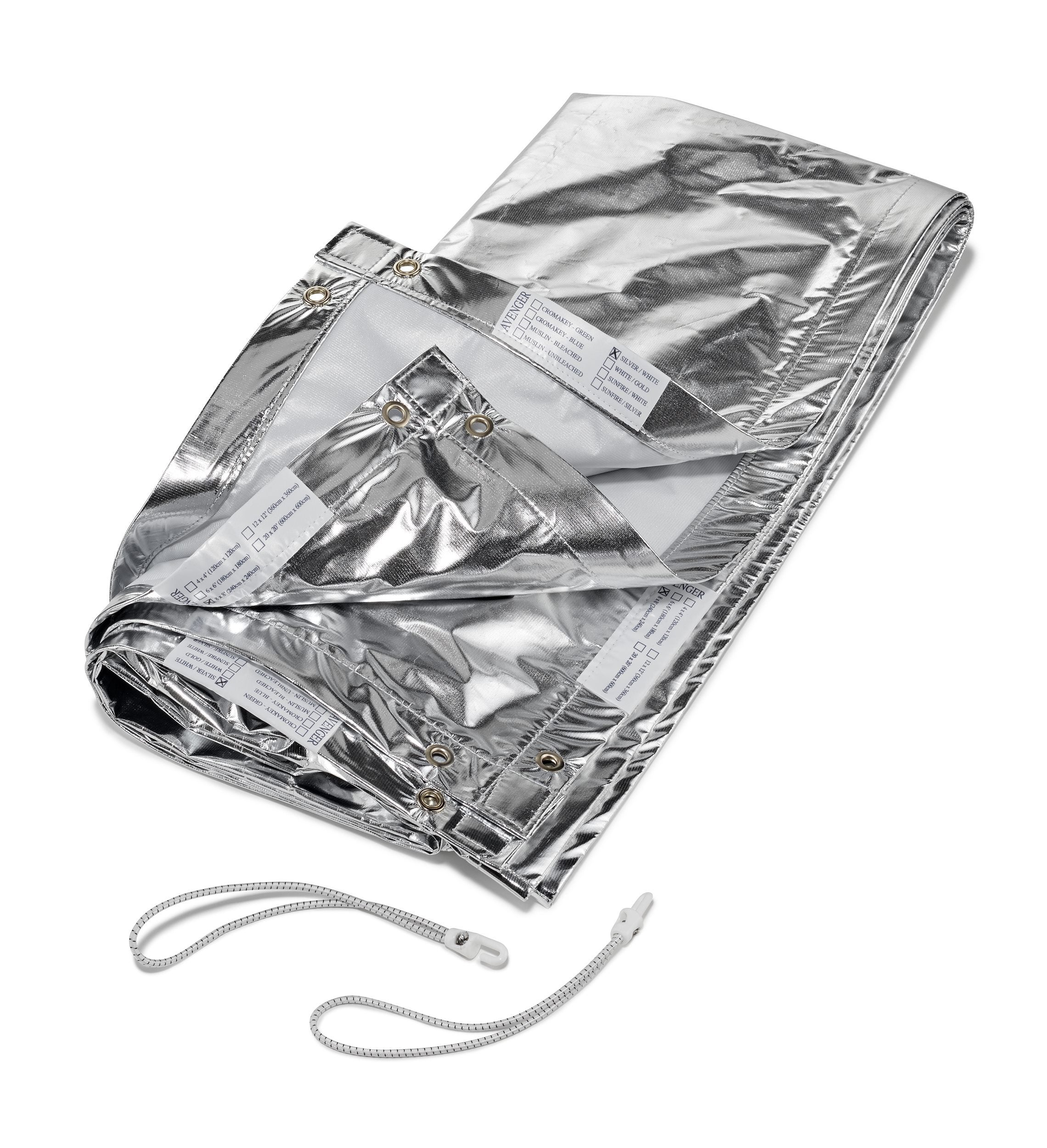 Avenger Textile Silver/White 360cm x 360cm - Avenger | Bellalite