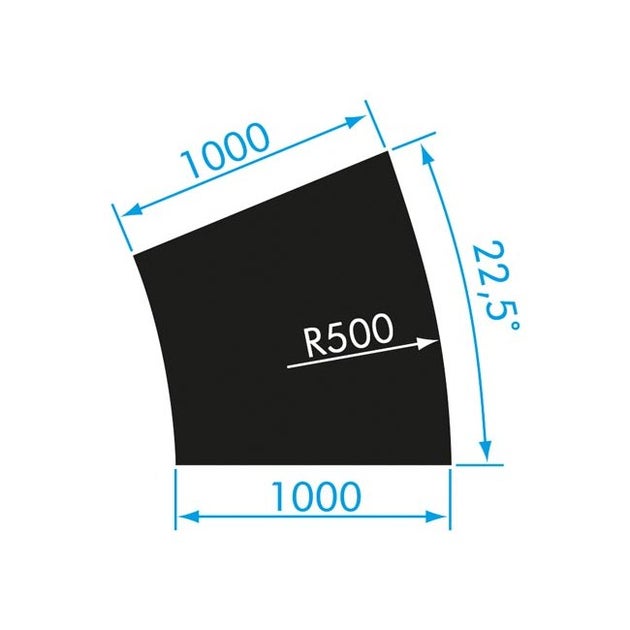 StageDex Basicline R=500cm 22,5° - Prolyte | Bellalite StageDex Basicline R=500cm 22,5° - Prolyte | Bellalite