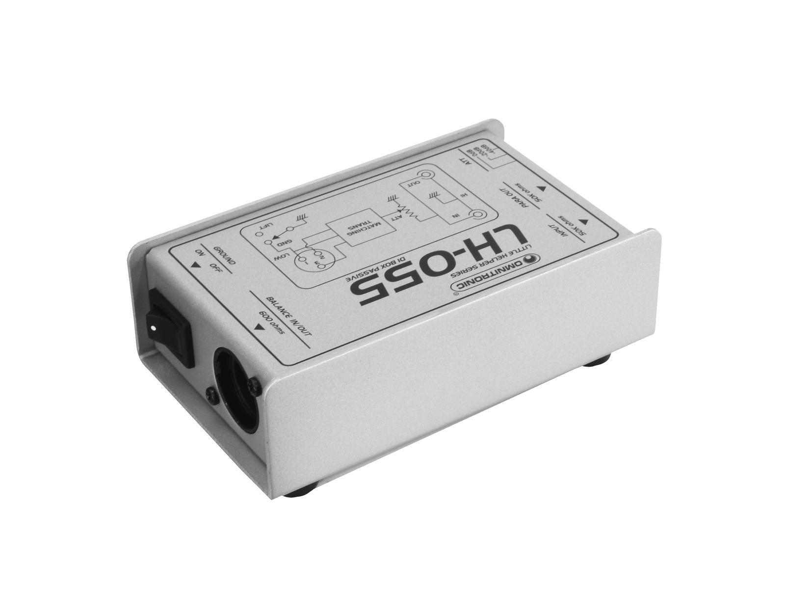 Little Helper LH-055 PRO DI Box Passive   - Omnitronic | Bellalite