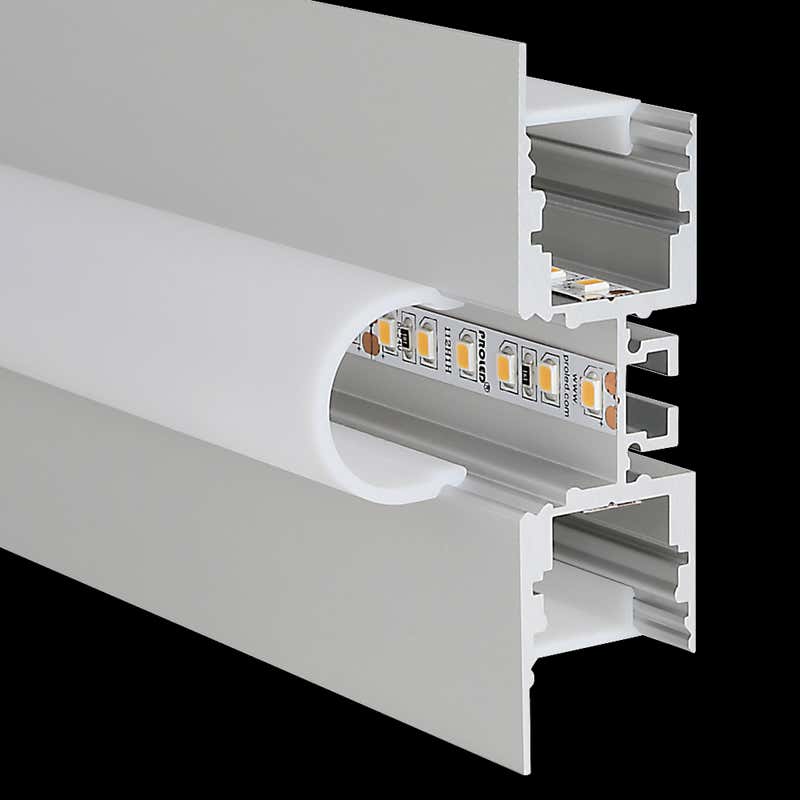 Aluminiumprofil M-Line 3W, 5m - PROLED | Bellalite Aluminiumprofil M-Line 3W, 5m - PROLED | Bellalite