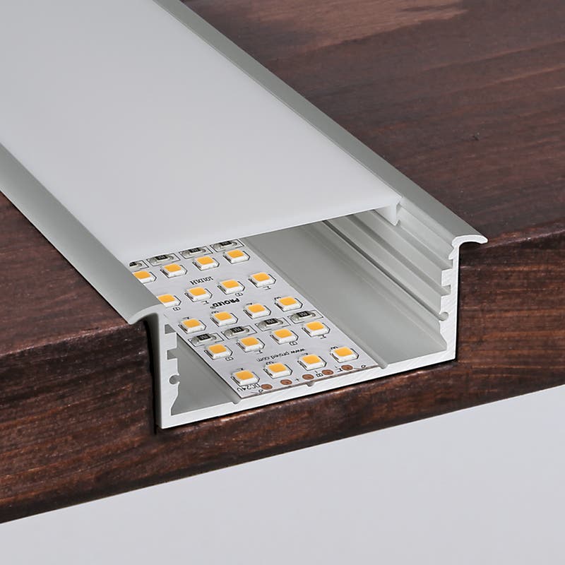Aluminiumprofil L-Line Rec, 5m Alu - PROLED | Bellalite Aluminiumprofil L-Line Rec, 5m Alu - PROLED | Bellalite