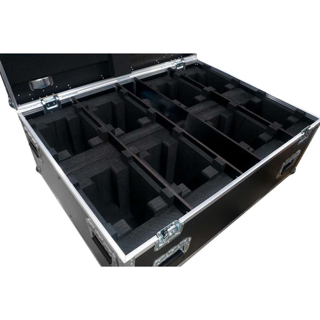 Flightcase 8x Focus Flex - ADJ Select | Bellalite Flightcase 8x Focus Flex - ADJ Select | Bellalite