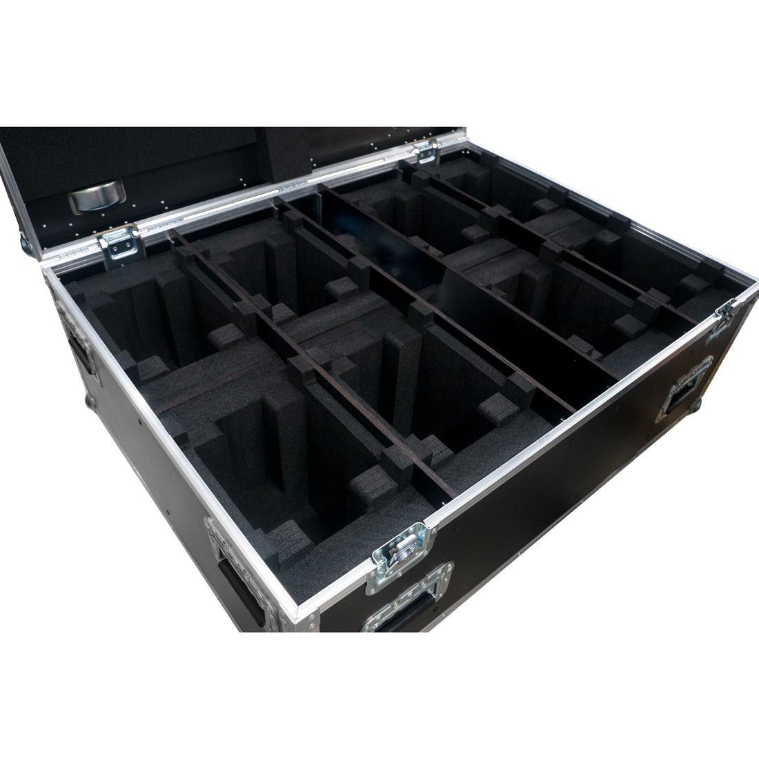 Flightcase 8x Focus Flex - ADJ Select | Bellalite Flightcase 8x Focus Flex - ADJ Select | Bellalite