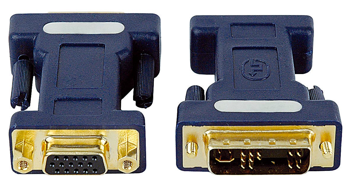 Adapter VGA Hona / DVI Hane - DAP | Bellalite Adapter VGA Hona / DVI Hane - DAP | Bellalite