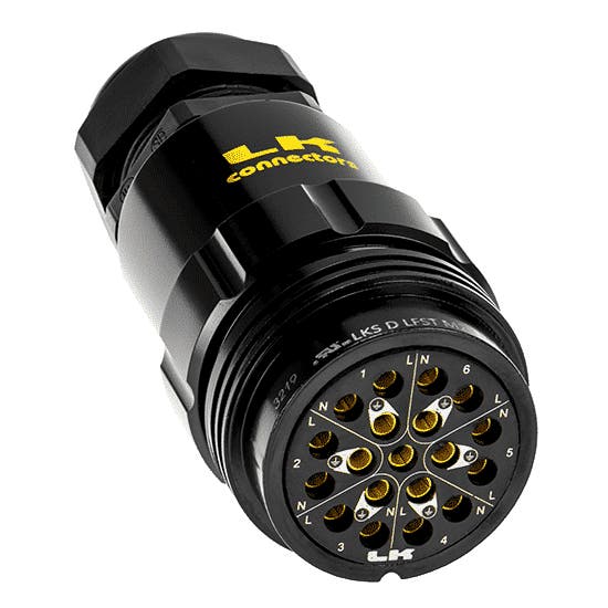 LKS 19-Pin Socapex Style Kabelhona - LK Connectors | Bellalite LKS 19-Pin Socapex Style Kabelhona - LK Connectors | Bellalite