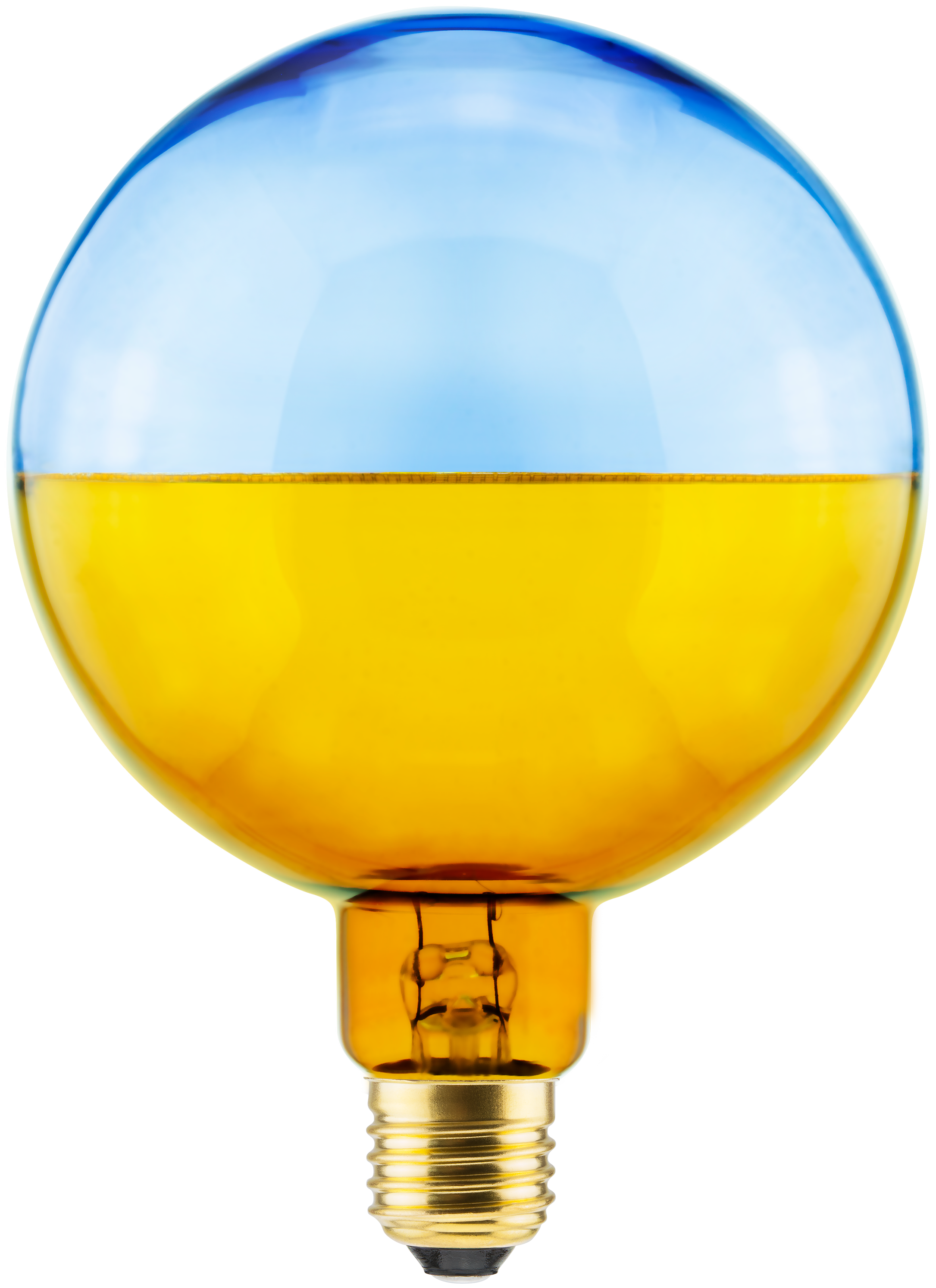 Segula Illusion Line LED Globe 127 2tones Amber Blå E27 5,2W 240lm 1900K - Segula | Bellalite