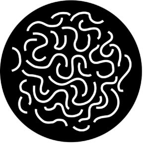 Spaghetti Metallgobo, B-Size (86mm) - Rosco | Bellalite