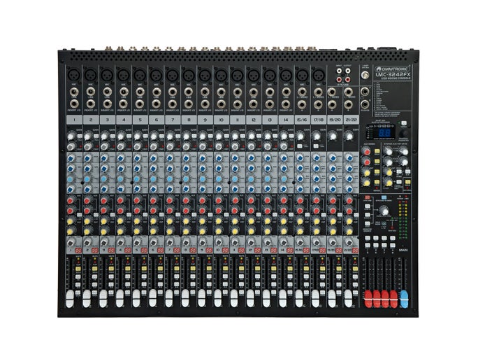 Ljudmixer LMC-3242FX USB Mixing Console - Omnitronic | Bellalite Ljudmixer LMC-3242FX USB Mixing Console - Omnitronic | Bellalite
