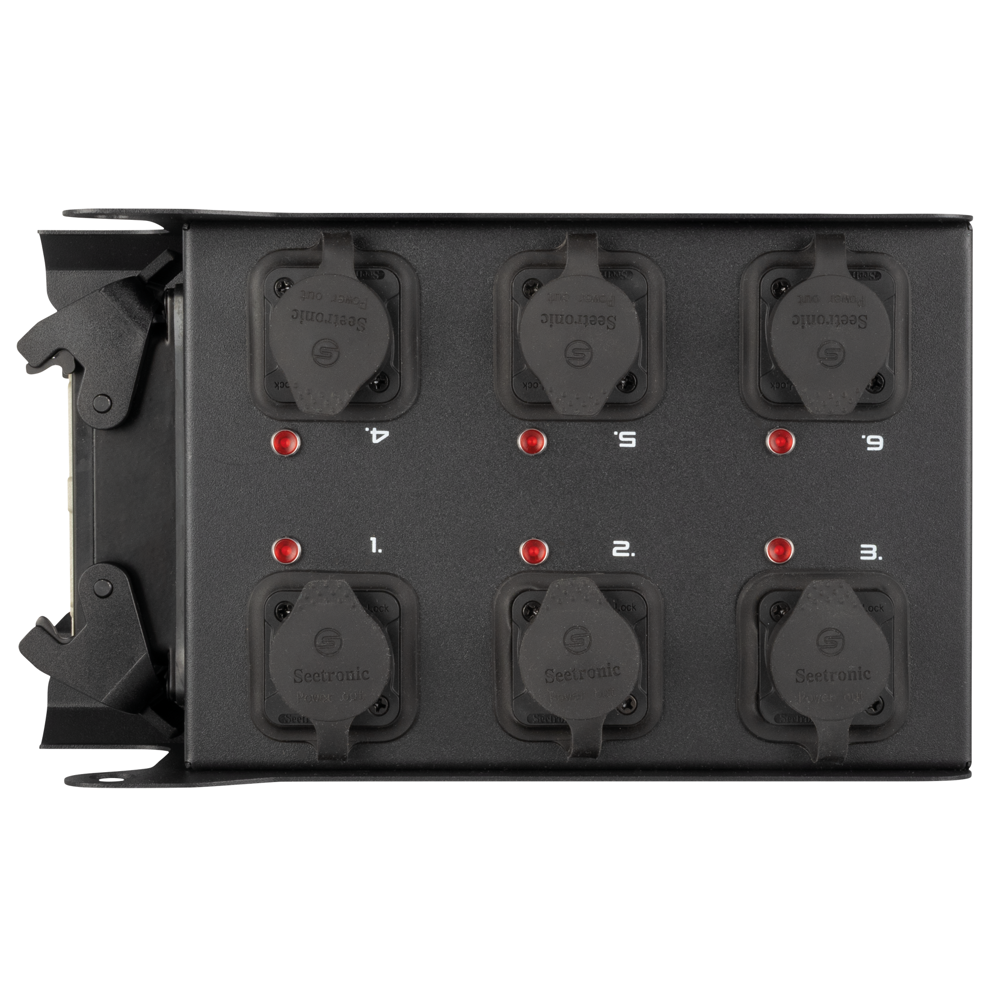 PowerCore 1m.6p 16-Pin Harting IN / 6x Power Pro True UT - Showgear | Bellalite