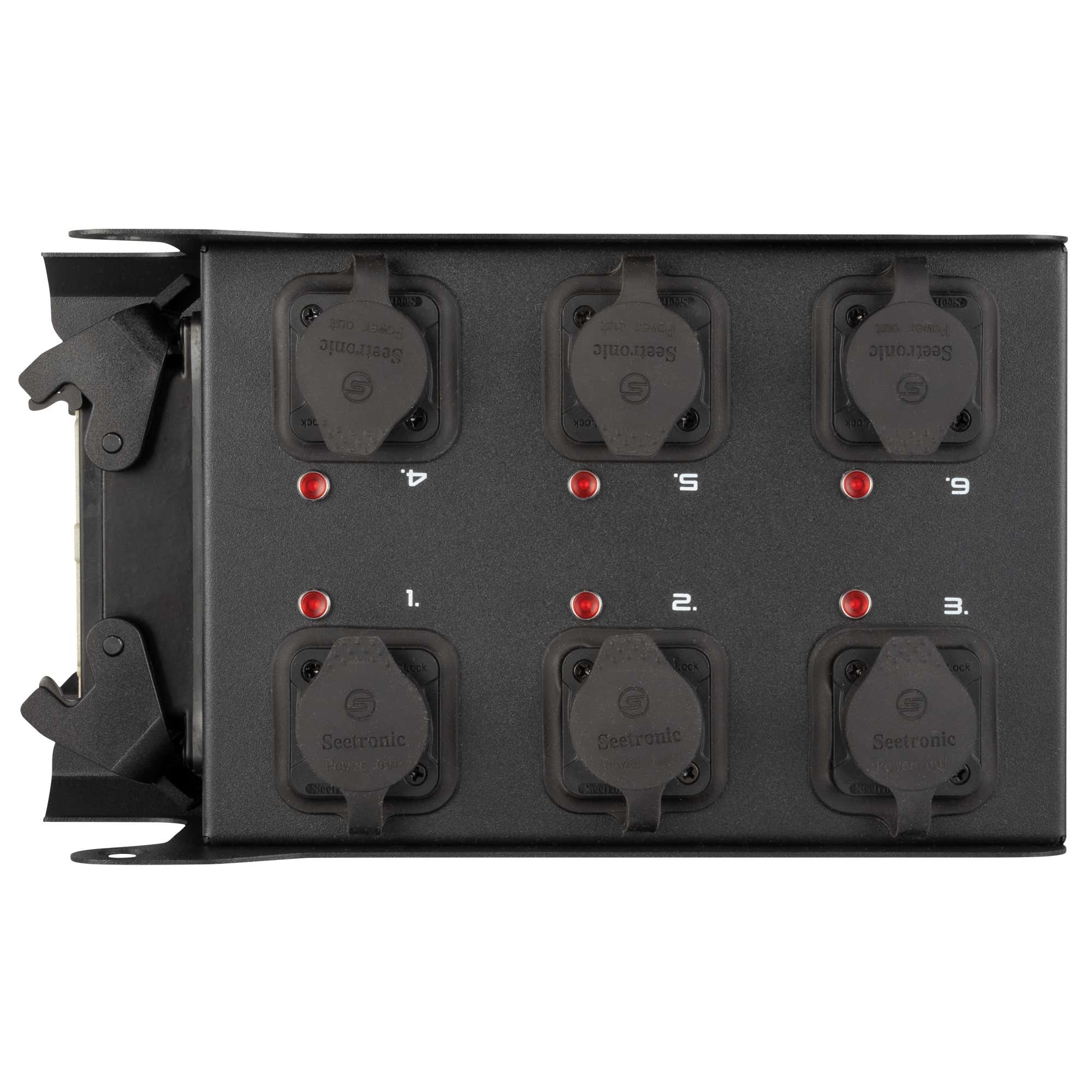 PowerCore 1m.6p 16-Pin Harting IN / 6x Power Pro True UT - Showgear | Bellalite PowerCore 1m.6p 16-Pin Harting IN / 6x Power Pro True UT - Showgear | Bellalite