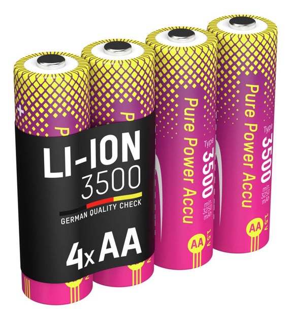 Ansmann Pure Power Li-Ion battery AAA 1400mAh - Ansmann | Bellalite Ansmann Pure Power Li-Ion battery AAA 1400mAh - Ansmann | Bellalite