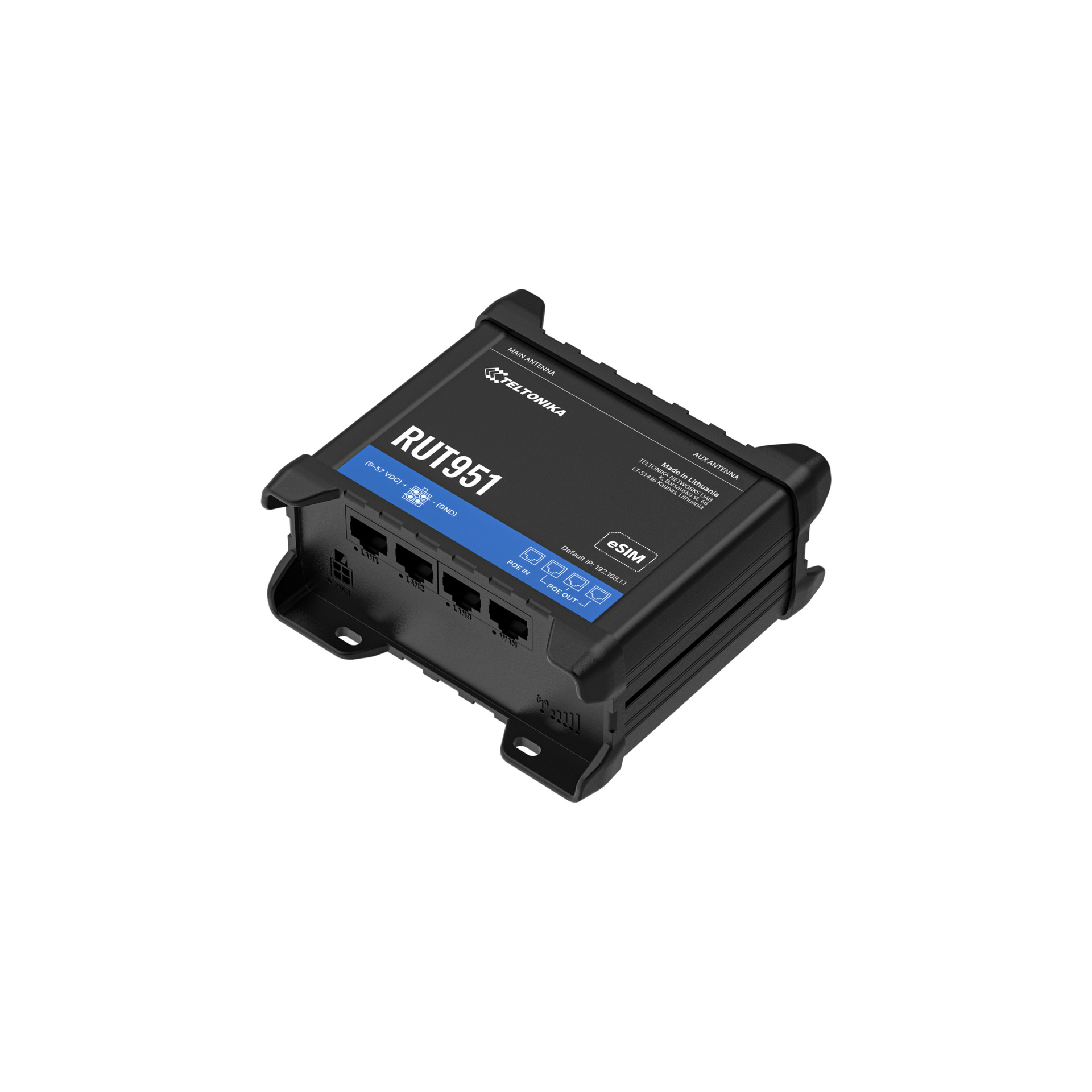 Teltonika RUT951 PoE+ 4G Wi-Fi Router  - Teltonika | Bellalite
