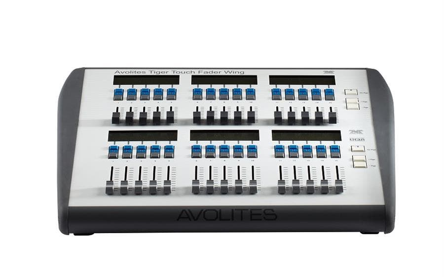 Avolites Tiger Touch Fader Wing - Avolites | Bellalite Avolites Tiger Touch Fader Wing - Avolites | Bellalite