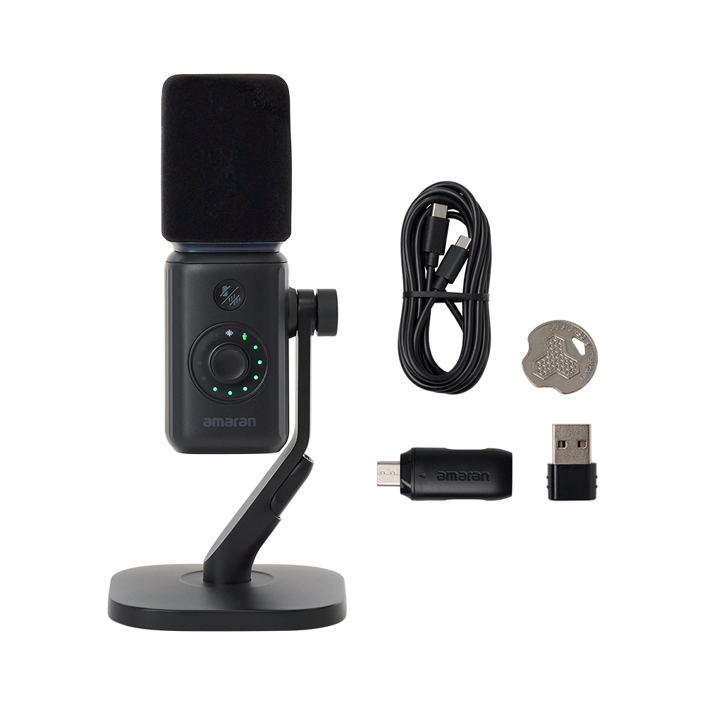 Amaran Mic Desktop Stand Kit Mörkgrå - AMARAN | Bellalite