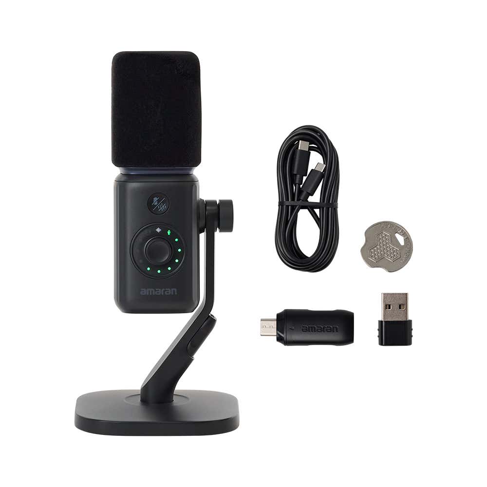 Amaran Mic Desktop Stand Kit Mörkgrå - AMARAN | Bellalite Amaran Mic Desktop Stand Kit Mörkgrå - AMARAN | Bellalite