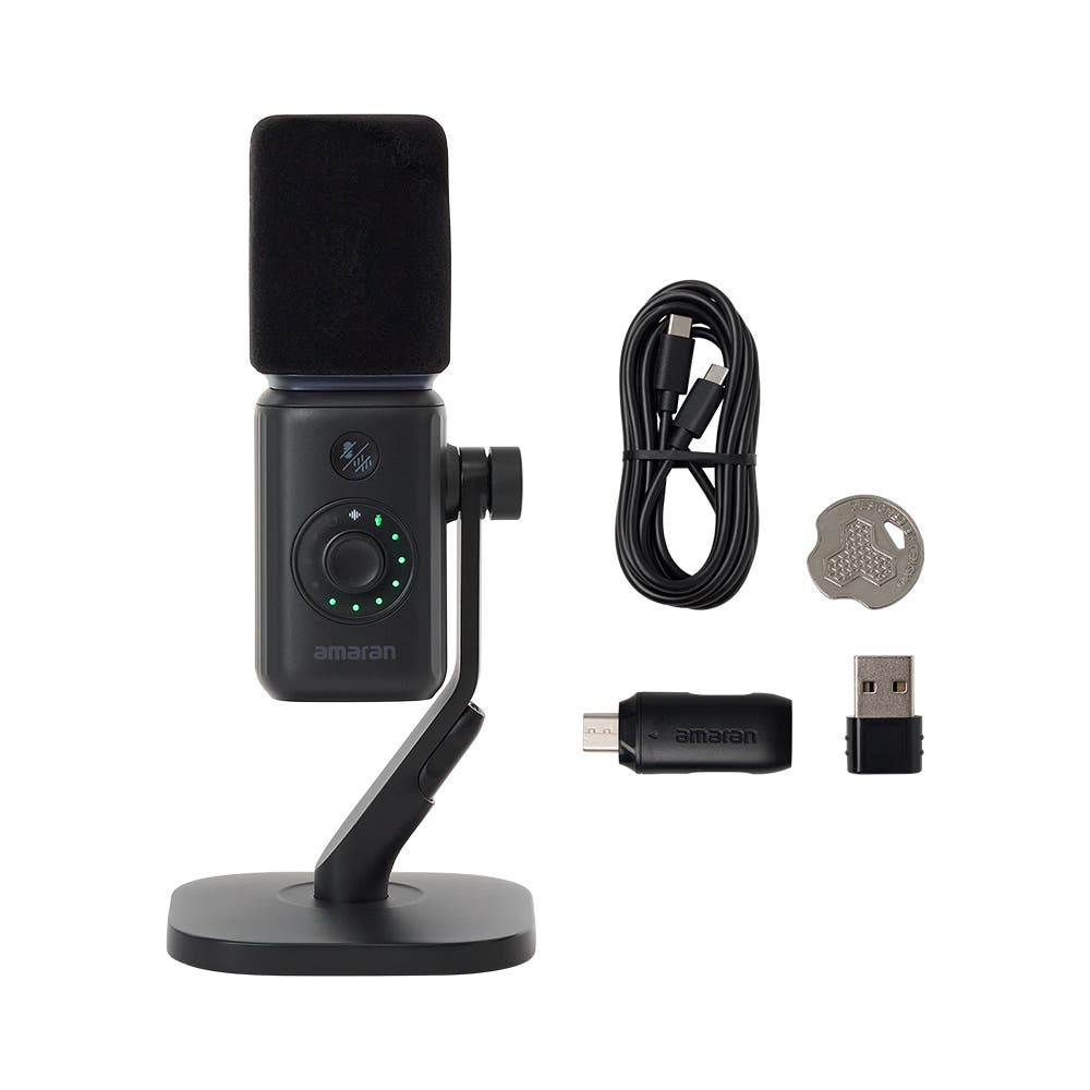Amaran Mic Desktop Stand Kit Mörkgrå - AMARAN | Bellalite Amaran Mic Desktop Stand Kit Mörkgrå - AMARAN | Bellalite