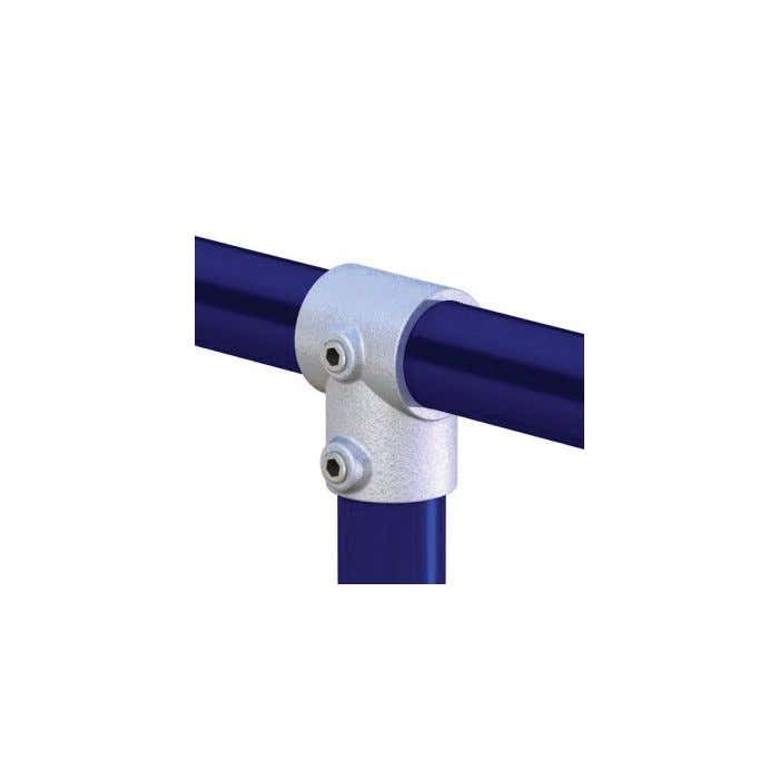 Pipeclamp Angled Single Socket Tee (4-10°) - Doughty | Bellalite Pipeclamp Angled Single Socket Tee (4-10°) - Doughty | Bellalite