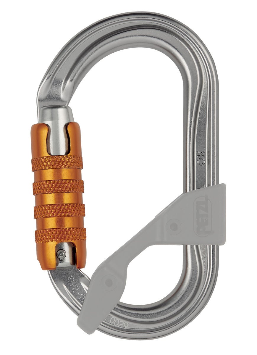 Petzl Ok Triact-Lock Grå - Petzl | Bellalite