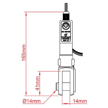 Reutlinger 50SV II ZW m. Fork 4mm - 80kg / 5mm - 130kg - Doughty | Bellalite Reutlinger 50SV II ZW m. Fork 4mm - 80kg / 5mm - 130kg - Doughty | Bellalite
