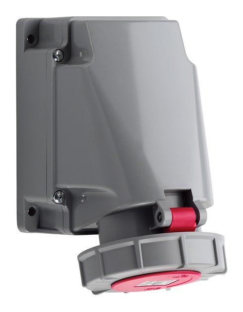 CEE 63A 5-Pol IP67 Utanpåliggande Chassihane - ABL | Bellalite CEE 63A 5-Pol IP67 Utanpåliggande Chassihane - ABL | Bellalite