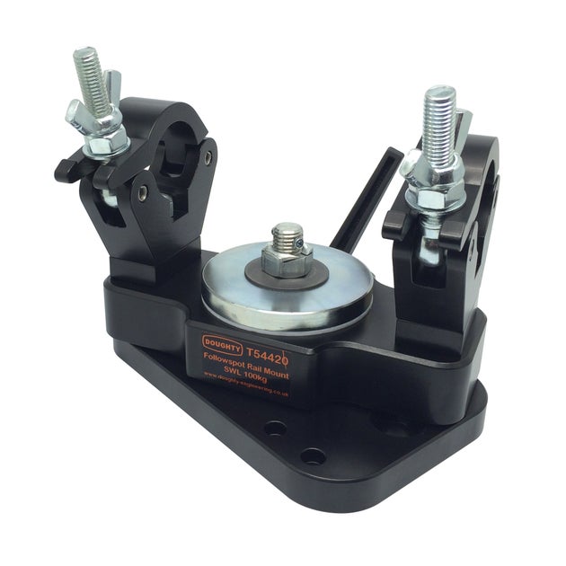 Doughty Followspot Rail Mount SWL 100kg - Doughty | Bellalite Doughty Followspot Rail Mount SWL 100kg - Doughty | Bellalite