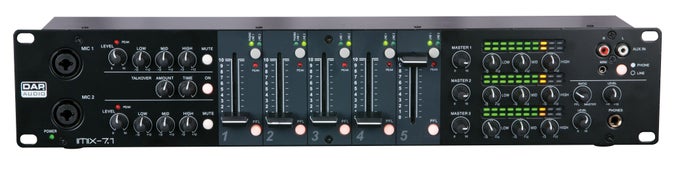 Ljudmixer DAP IMIX-7.1 Install Mixer 2U - DAP | Bellalite Ljudmixer DAP IMIX-7.1 Install Mixer 2U - DAP | Bellalite