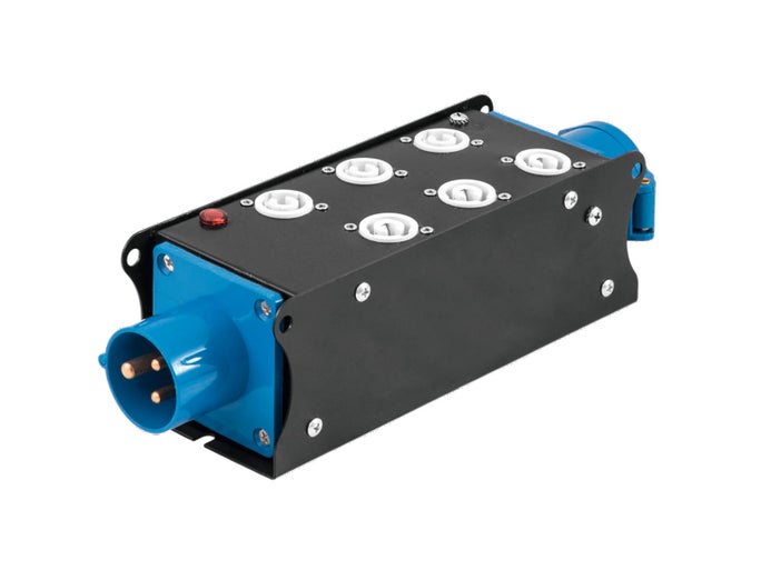 Power Split Box SAB-62X - Eurolite | Bellalite Power Split Box SAB-62X - Eurolite | Bellalite