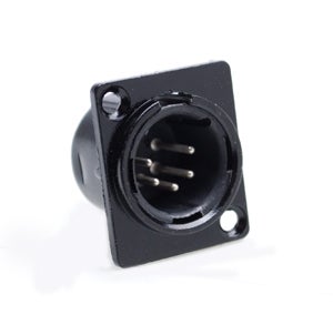 Admiral 5-pin XLR Chassi Hane, 5st - Admiral Staging | Bellalite