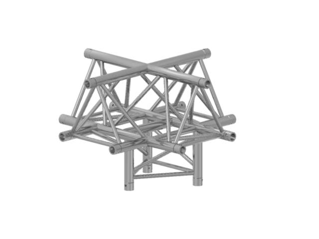 Prolyte 3-kant tross H40D 5-Way Horizontal - Prolyte | Bellalite Prolyte 3-kant tross H40D 5-Way Horizontal - Prolyte | Bellalite