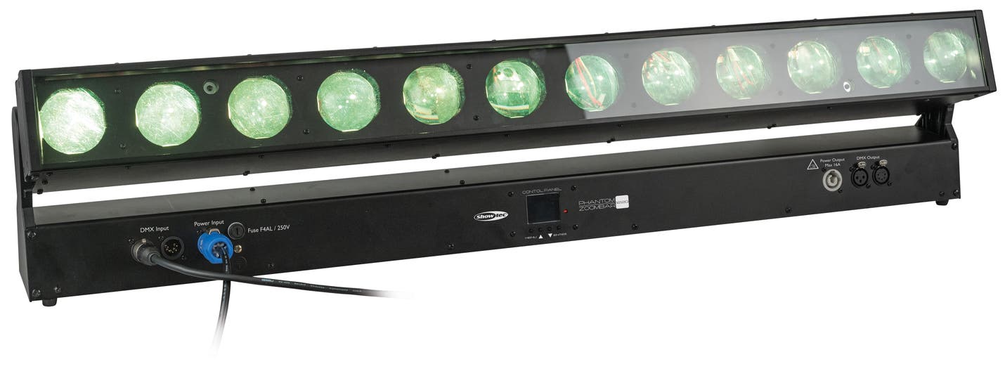 Phantom 1220 Zoombar 240W RGBW Moving LED Bar - Showtec | Bellalite Phantom 1220 Zoombar 240W RGBW Moving LED Bar - Showtec | Bellalite
