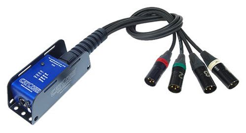 CatCore Cable Split Ethercon/ 4x 3-Pin XLR - CatCore | Bellalite CatCore Cable Split Ethercon/ 4x 3-Pin XLR - CatCore | Bellalite