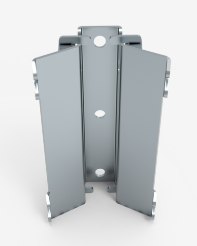 Admiral Woodpecker Tree/Pole Bracket Silver - Admiral Staging | Bellalite