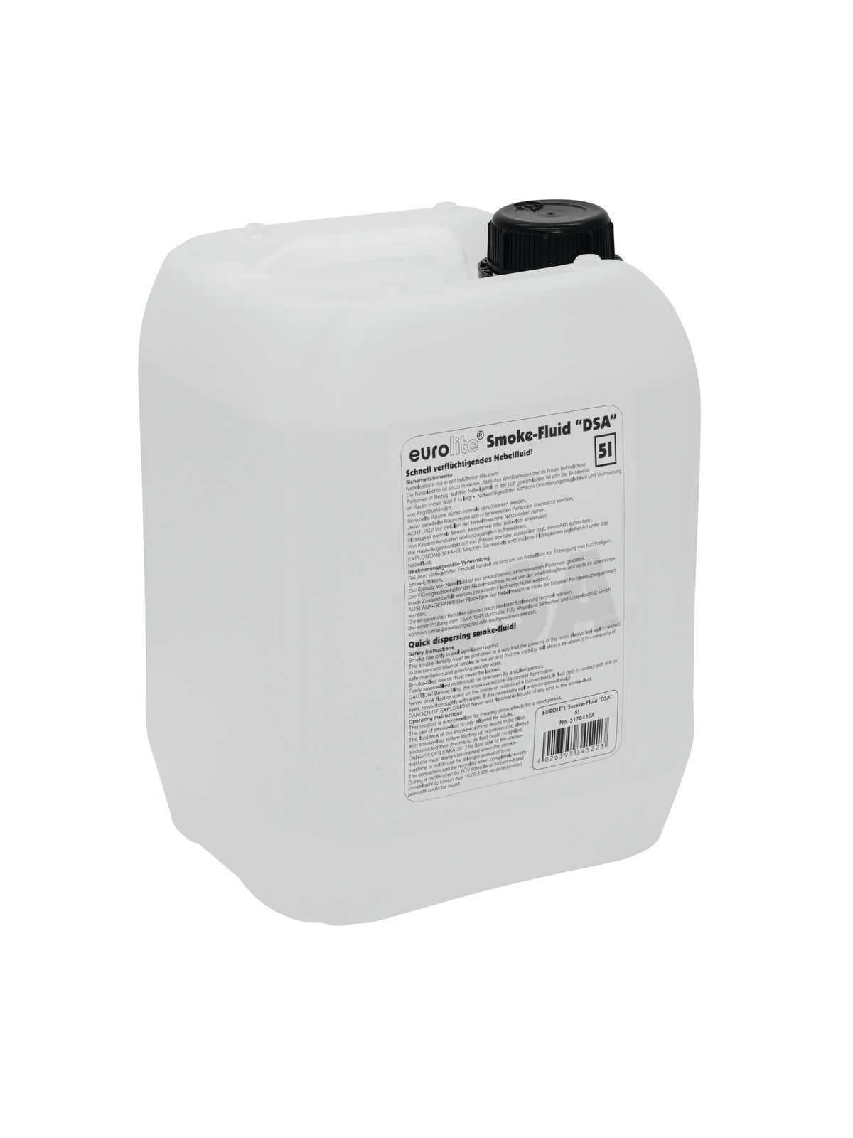 Smoke Fluid DSA 5l - Eurolite | Bellalite Smoke Fluid DSA 5l - Eurolite | Bellalite