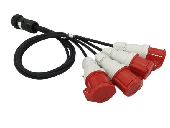 Socapex -> 4x CEE 4-Pin - LTM | Bellalite Socapex -> 4x CEE 4-Pin - LTM | Bellalite