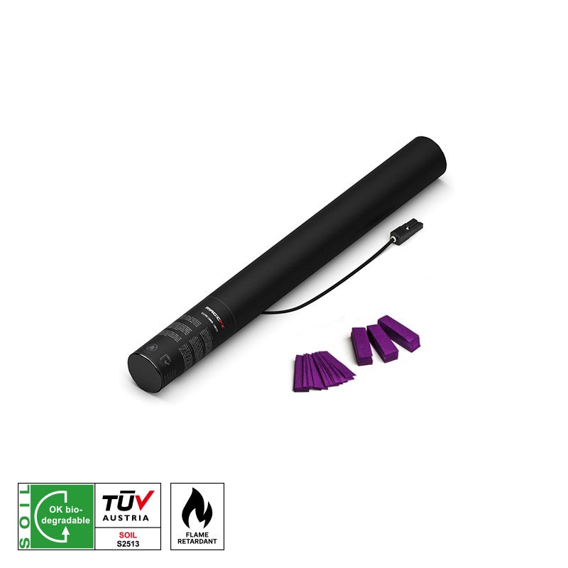 MAGICFX® Electric Confetti Cannon 50cm Purple - MagicFX | Bellalite