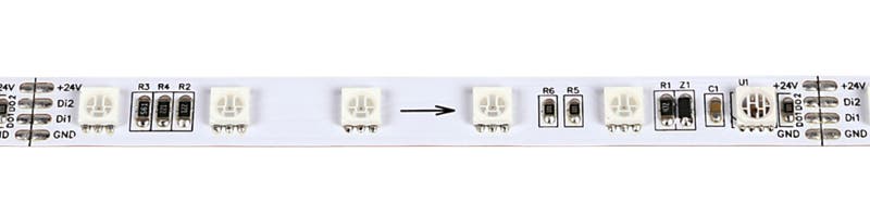 Flex Strip Digital 60 Seg - 24V, per meter 24V - PROLED | Bellalite Flex Strip Digital 60 Seg - 24V, per meter 24V - PROLED | Bellalite