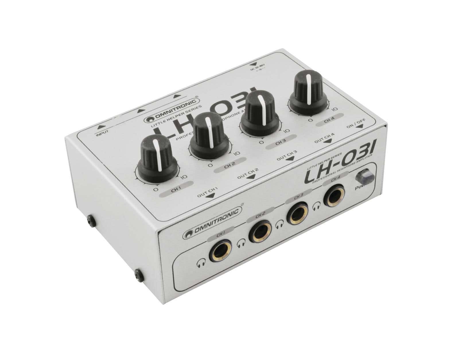 Little Helper LH-031 Headphone Amplifier - Omnitronic | Bellalite Little Helper LH-031 Headphone Amplifier - Omnitronic | Bellalite