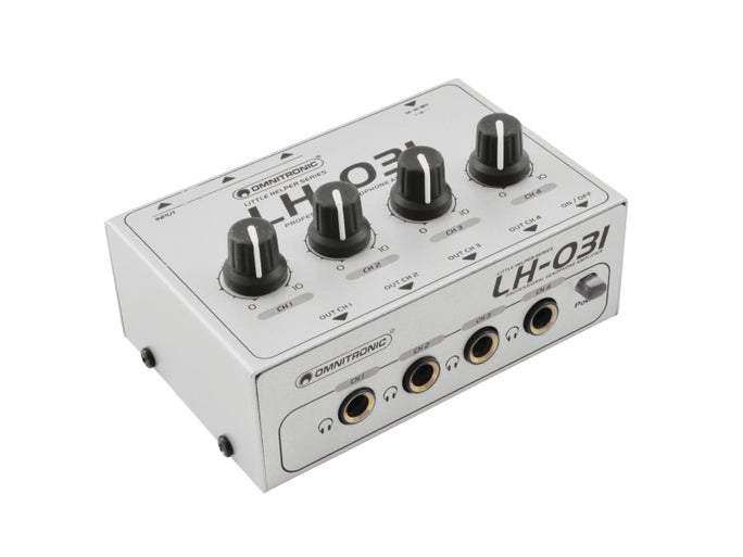 Little Helper LH-031 Headphone Amplifier - Omnitronic | Bellalite Little Helper LH-031 Headphone Amplifier - Omnitronic | Bellalite