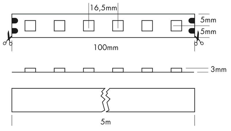 Flex Strip IP53 HD Mono 5m - PROLED | Bellalite Flex Strip IP53 HD Mono 5m - PROLED | Bellalite