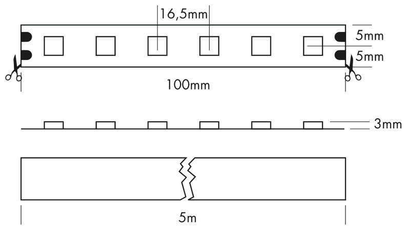 Flex Strip IP53 HD Mono 5m - PROLED | Bellalite Flex Strip IP53 HD Mono 5m - PROLED | Bellalite