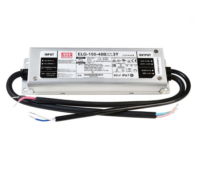 Mean Well ELG-150-48B 48V 150W IP67 0-10V - Mean Well | Bellalite Mean Well ELG-150-48B 48V 150W IP67 0-10V - Mean Well | Bellalite