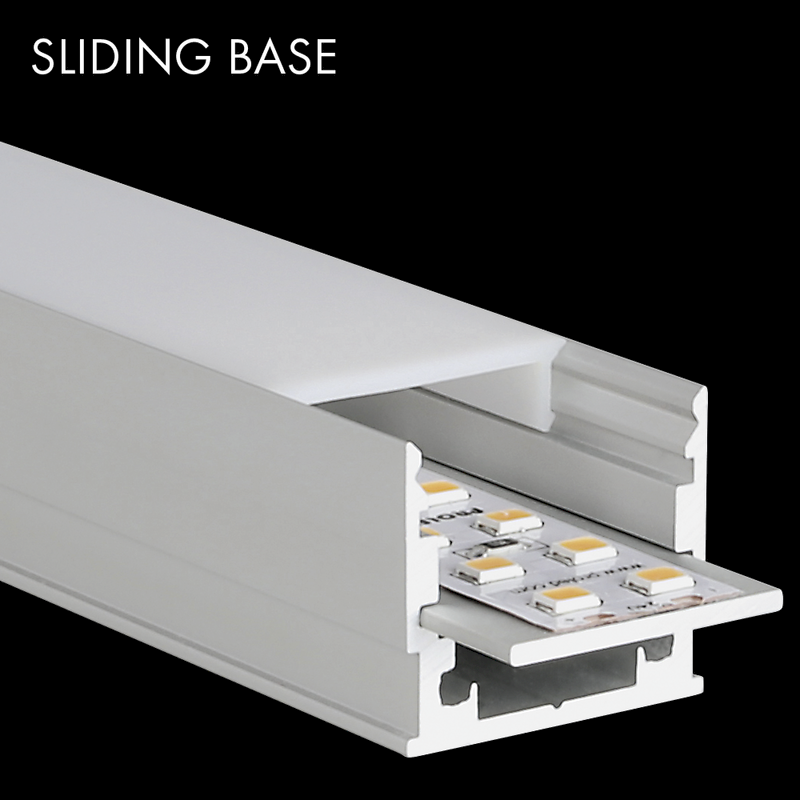 Aluminiumprofil M-Line Standard, 5m - PROLED | Bellalite