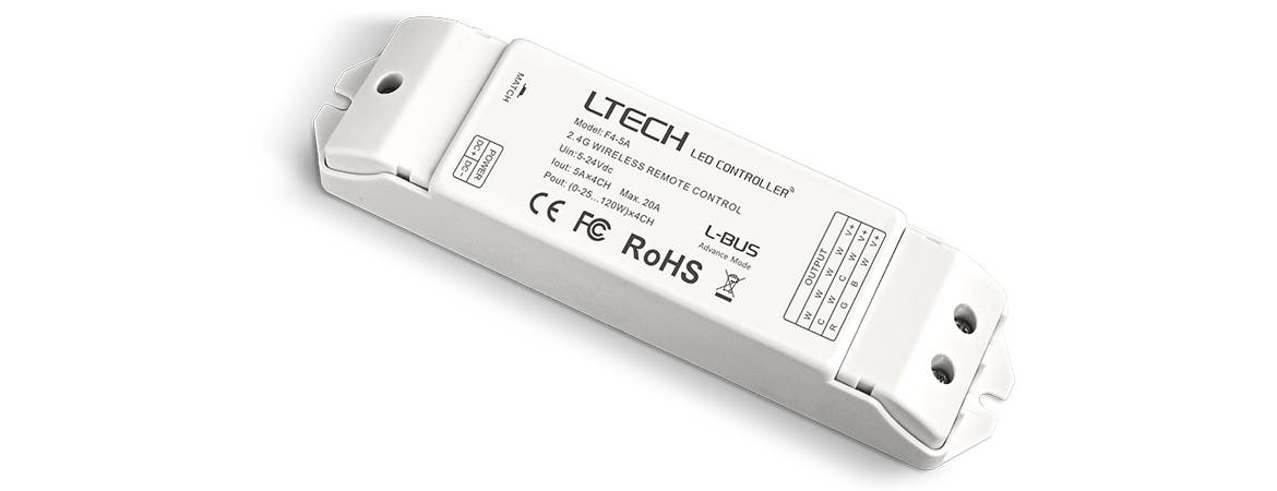 RF Mottagare CV LED F4-5A - LTECH | Bellalite RF Mottagare CV LED F4-5A - LTECH | Bellalite