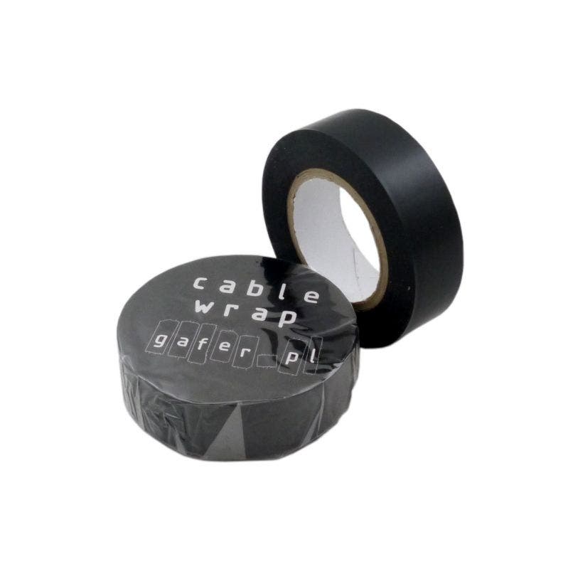 Märktejp Cable Wrap PVC 19mm x 20m Svart - Gafer.pl | Bellalite Märktejp Cable Wrap PVC 19mm x 20m Svart - Gafer.pl | Bellalite