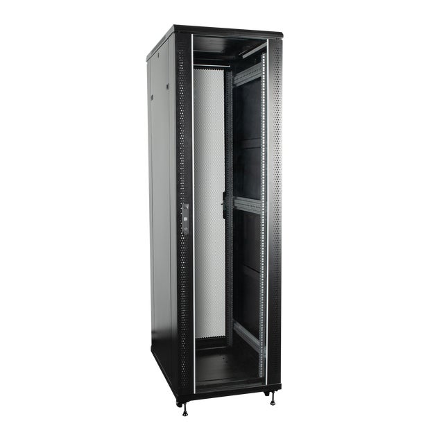 Server Rack, Network Cabinet, Glass Door 42U - Showgear | Bellalite Server Rack, Network Cabinet, Glass Door 42U - Showgear | Bellalite