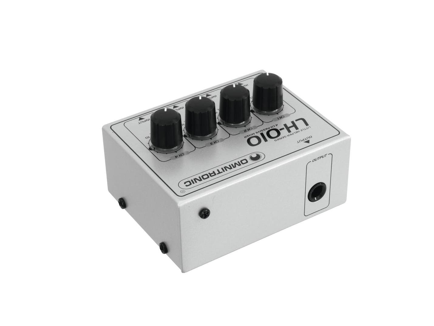 Little Helper LH-010 4-Channel Mixer passive - Omnitronic | Bellalite Little Helper LH-010 4-Channel Mixer passive - Omnitronic | Bellalite