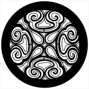 Soft Swirl Metallgobo, M-Size (66mm) - Rosco | Bellalite